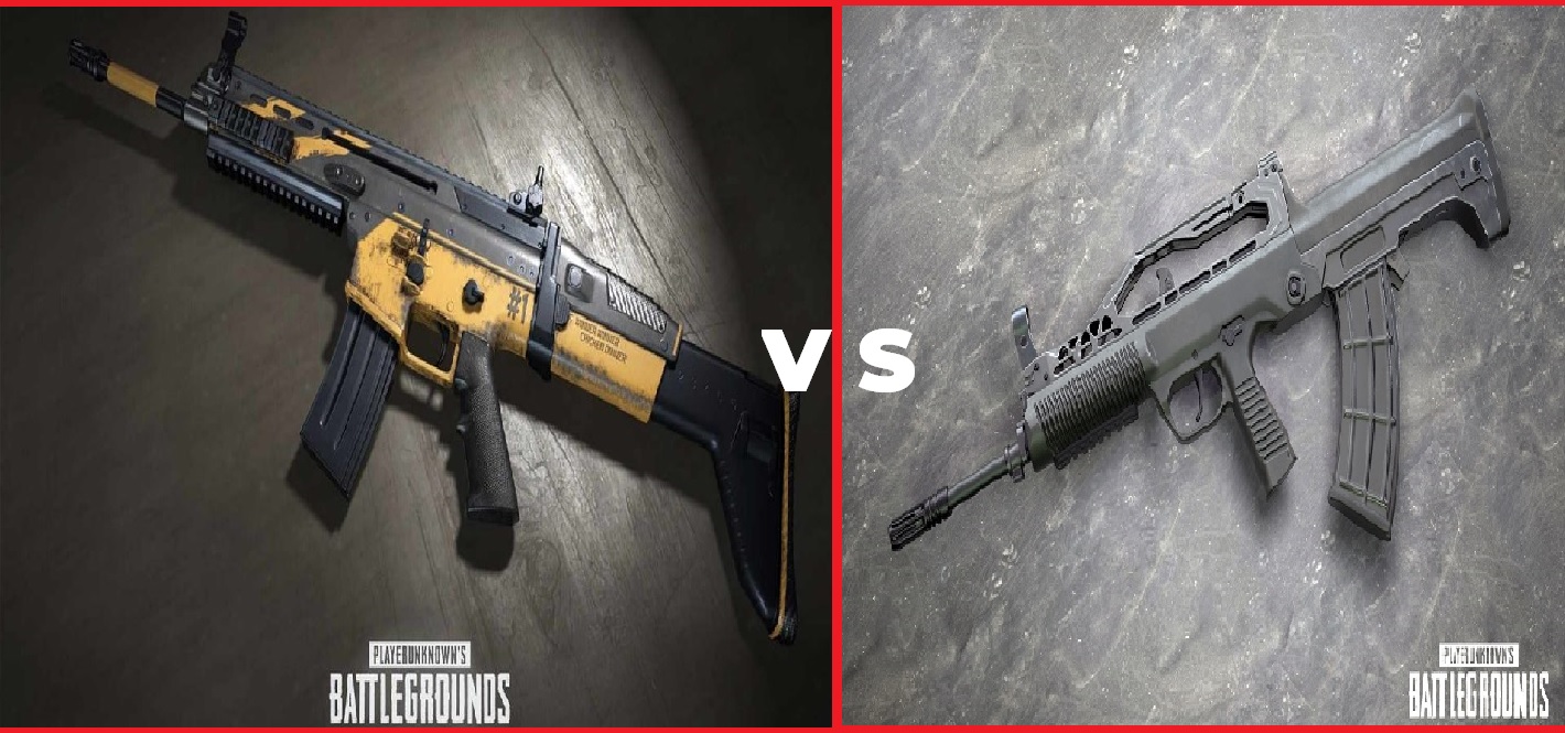 Guide Pubg Mobile Scar L Vs Qbz Ar Yang Lebih Kuat Esportsku