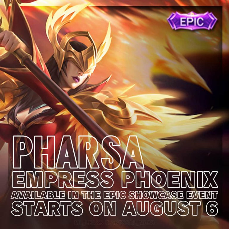 Tanggal Rilis Skin Baru Pharsa Empress Phoenix Mobile Legends Esportsku