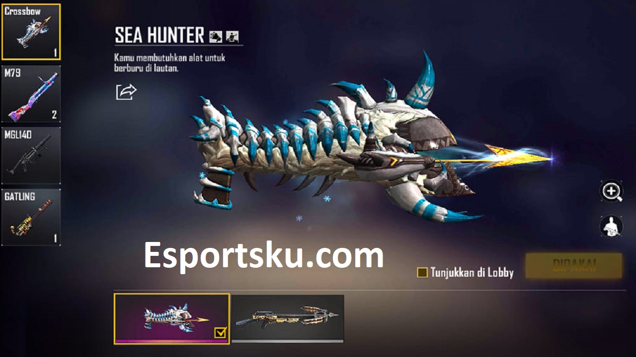 8 Fakta Menarik Senjata Crossbow Terkuat Free Fire FF Esportsku