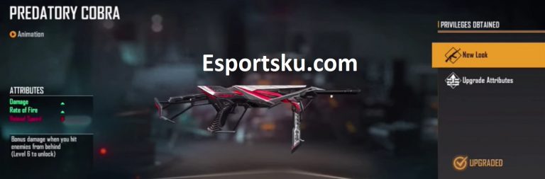 Senjata Evo Gun FF Ini Senjata Free Fire Yang Berlevel Esportsku