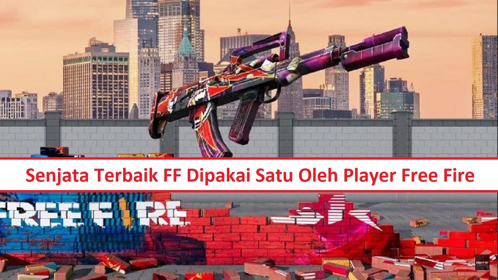 4 Senjata Single Gun Free Fire FF Terbaik Esportsku