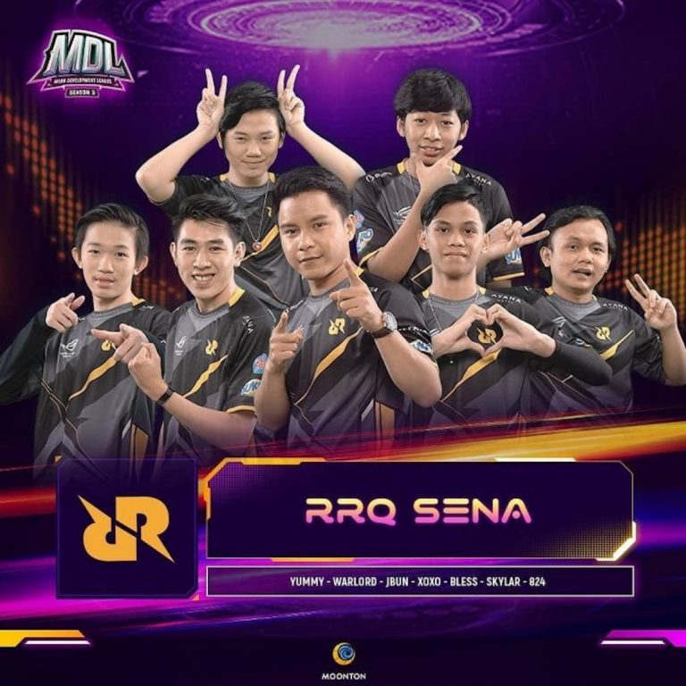 List Of Roster Rrq Sena Mdl Id Season Mobile Legends Ml Online