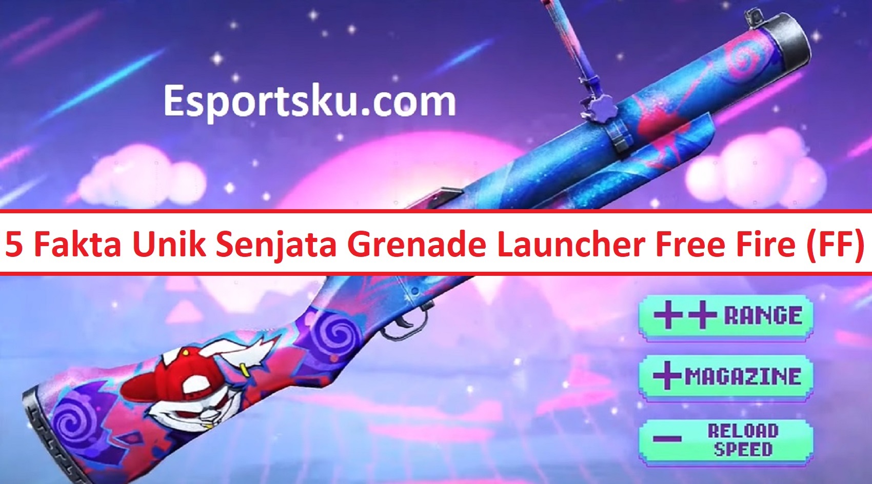 Fakta Unik Senjata Grenade Launcher Free Fire Ff Esportsku