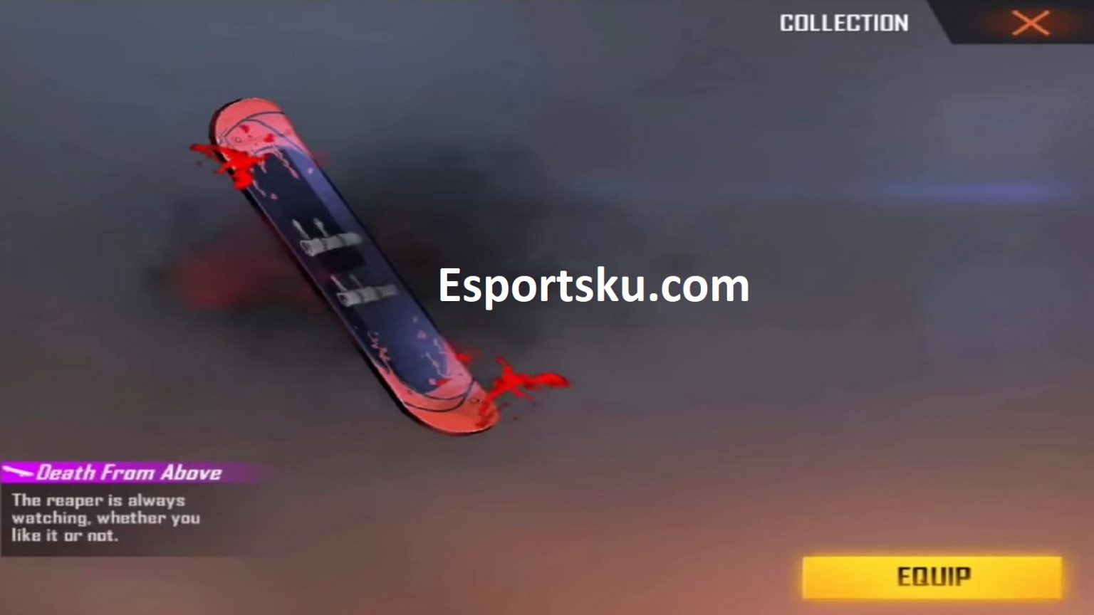 Cara Mendapatkan Surfboard Reaper Free Fire Esportsku