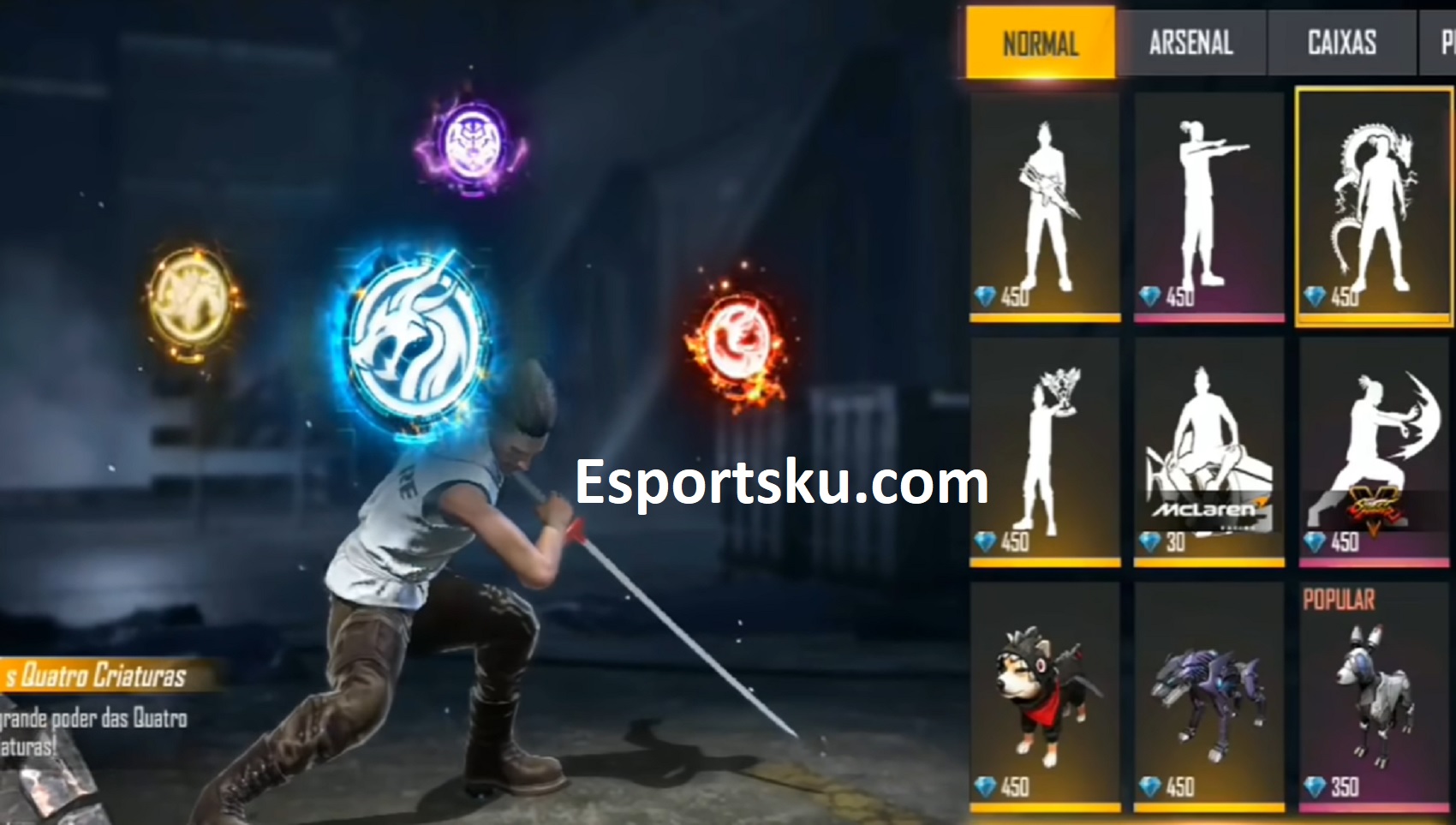 Emote Ff Langka Pemain Free Fire Wajib Punya Esportsku