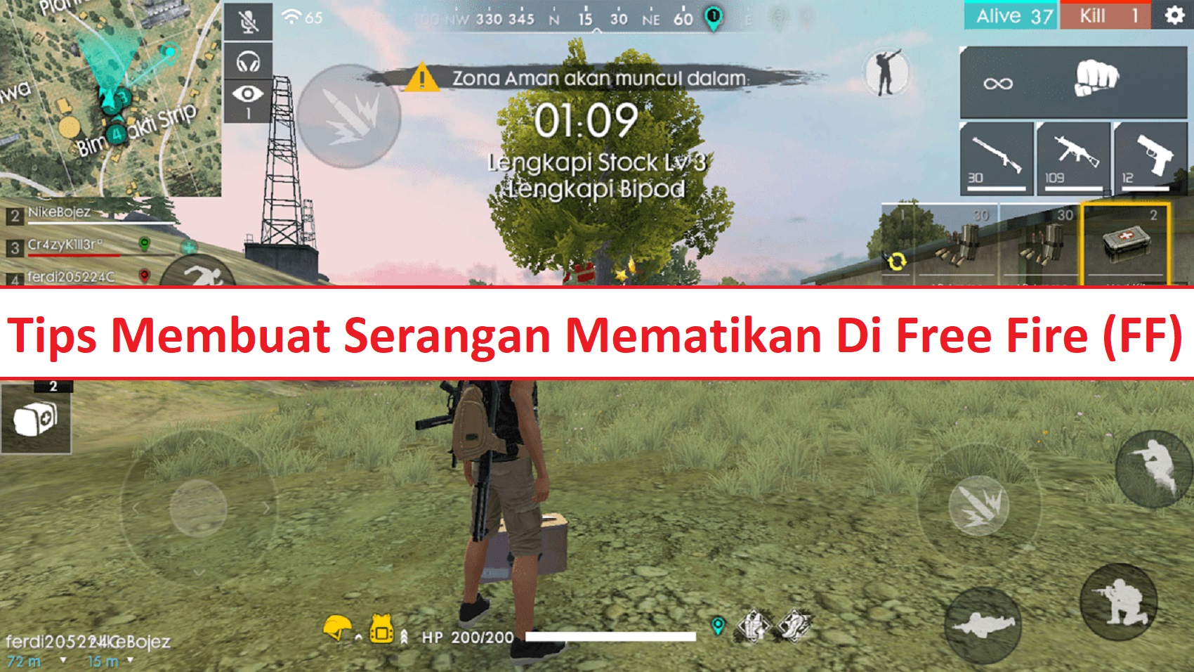 Tips Membuat Serangan Mematikan Di Free Fire Ff Esportsku