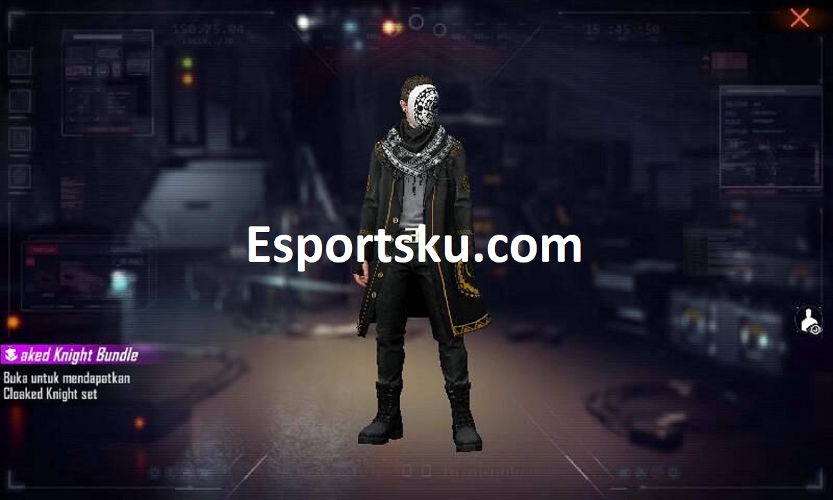 Berapa Harga Bundle Cloaked Knight Epic Free Fire FF Esportsku