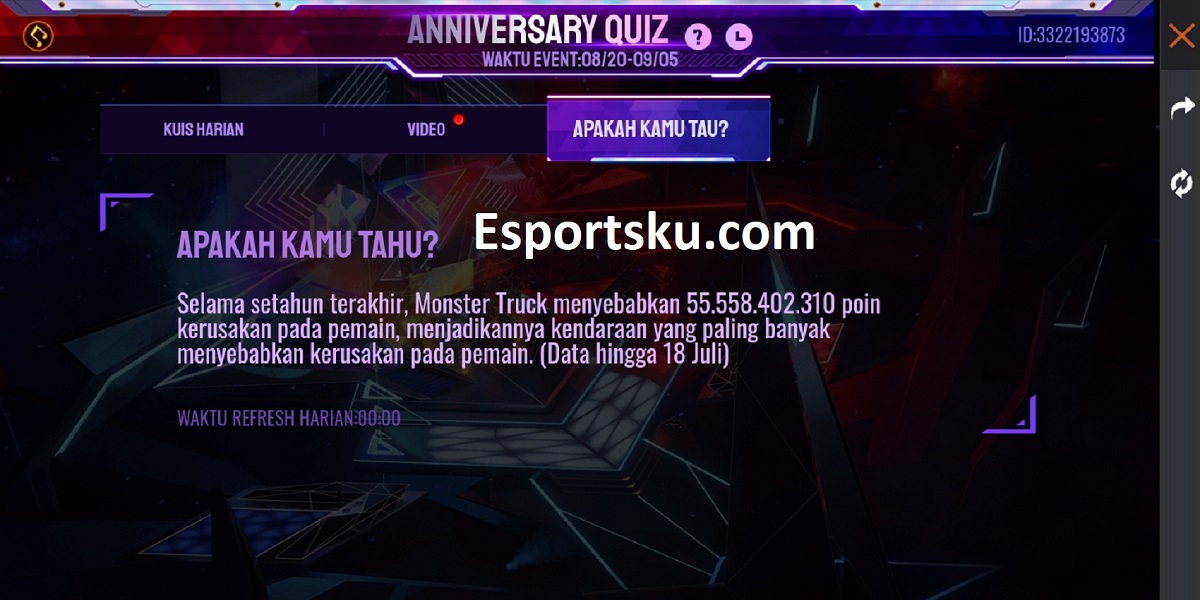 Kendaraan Pencetak Rekor Damage Terbanyak Di Free Fire Ff Esportsku