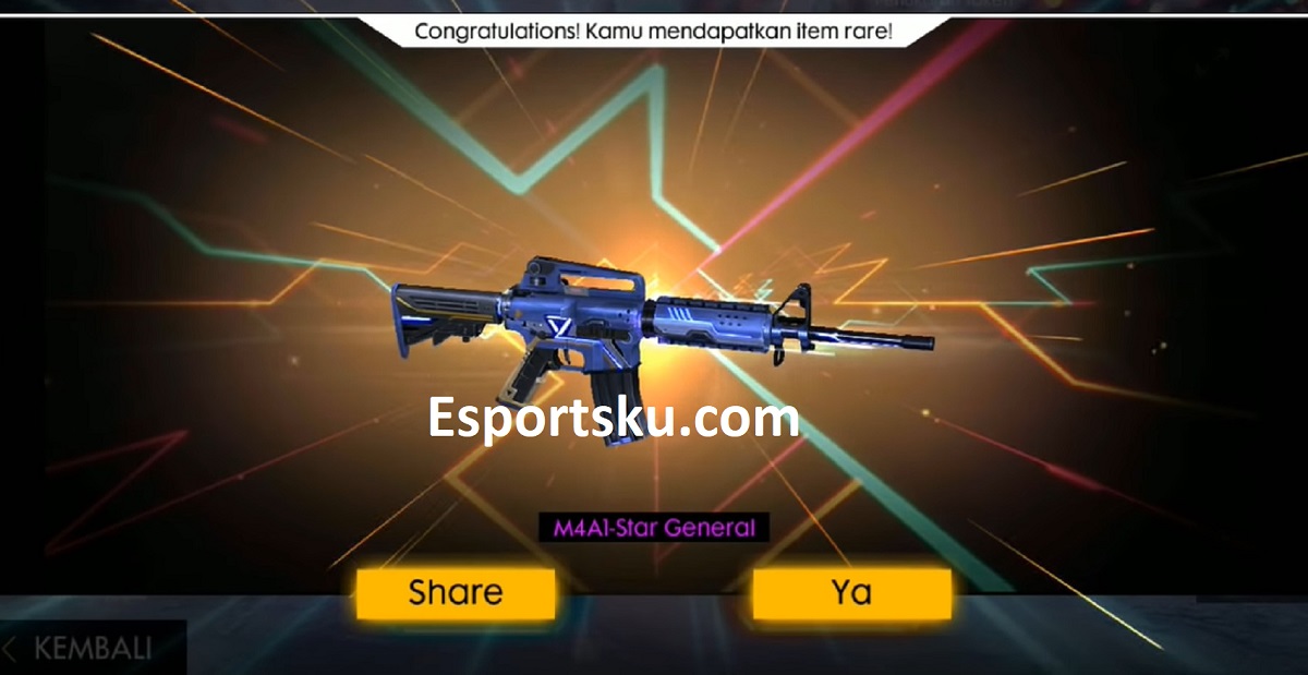 Fakta Unik Senjata M4A1 Terkuat Free Fire FF Esportsku