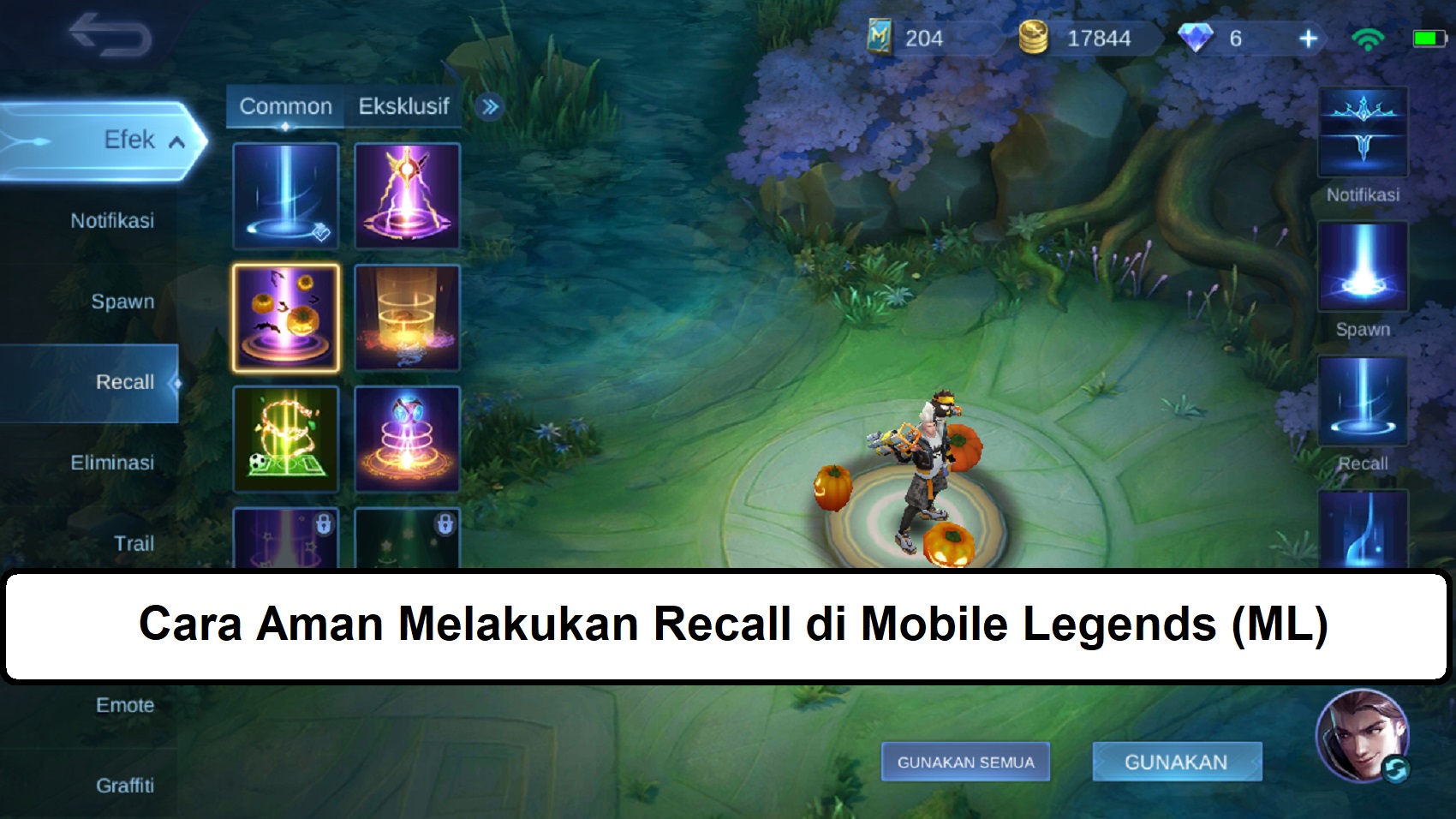 Cara Aman Melakukan Recall Di Mobile Legends Ml Esportsku