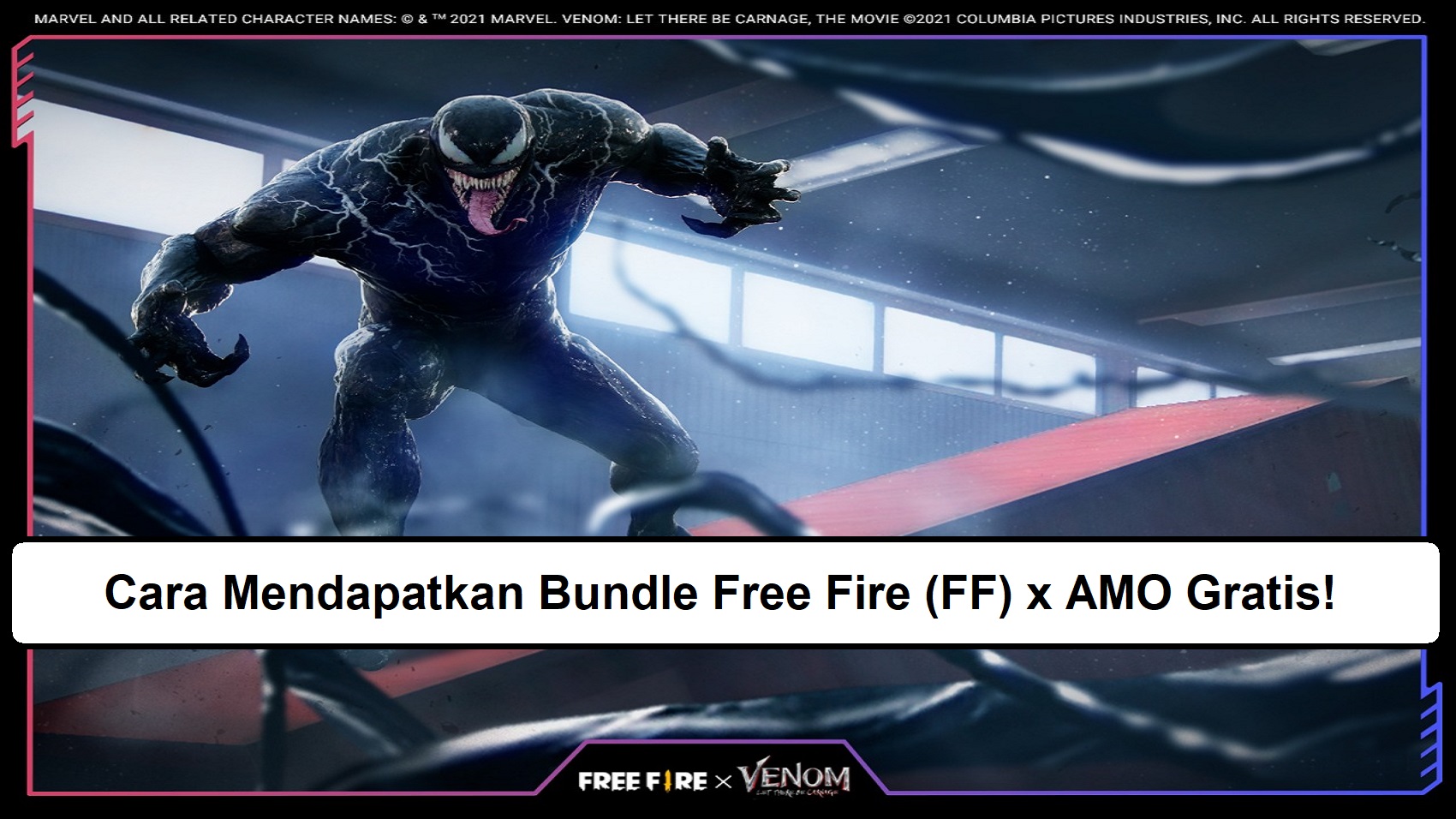 Cara Mendapatkan Bundle Free Fire FF X AMO Gratis Esportsku