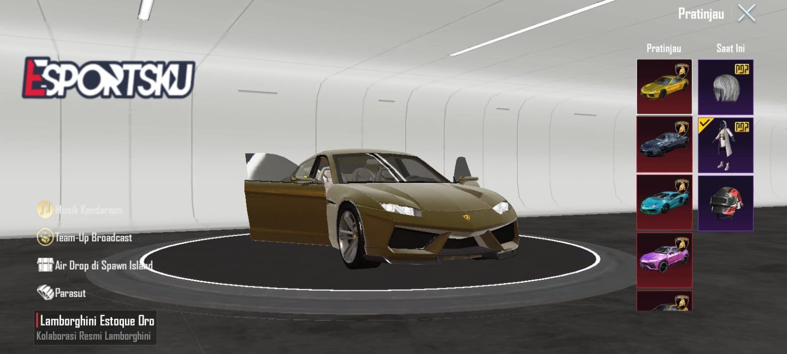 Cara Mendapatkan Skin Lamborghini Di Pubg Mobile Esportsku