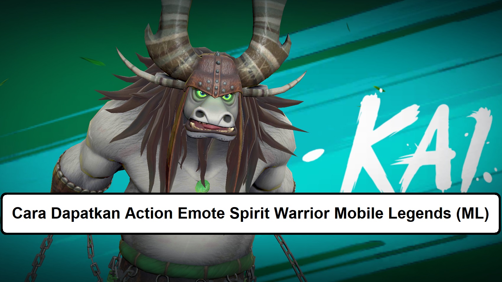 Cara Dapatkan Action Emote Spirit Warrior Mobile Legends Ml Esportsku