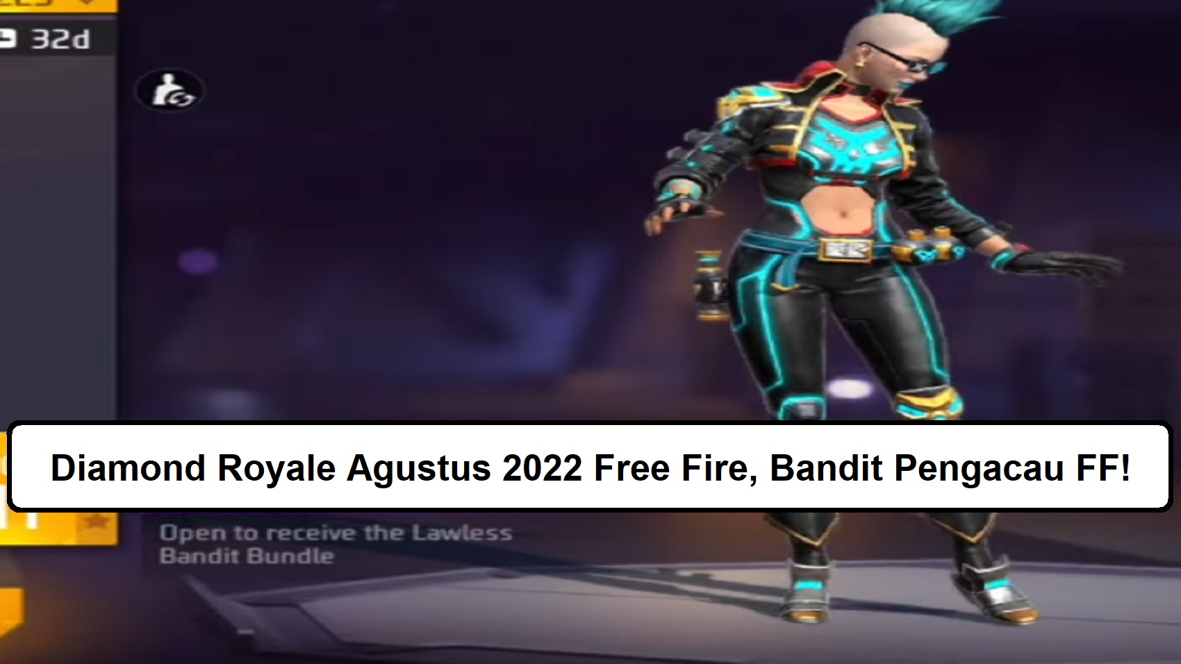 Diamond Royale Agustus Free Fire Bandit Pengacau Ff Esportsku