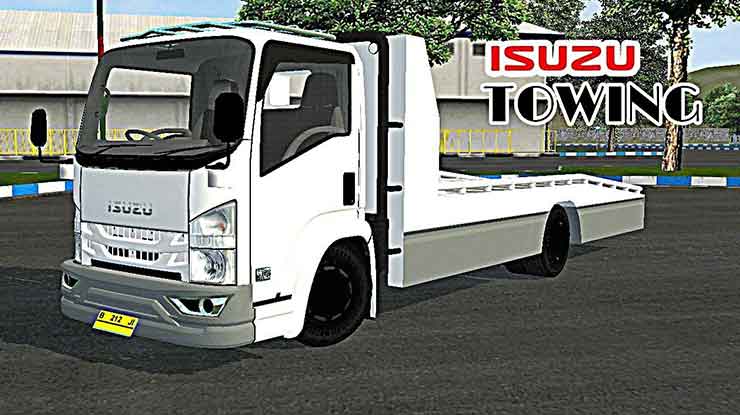 Bussid Truck NMR 71 Towing Full Animasi Mod Esportsku