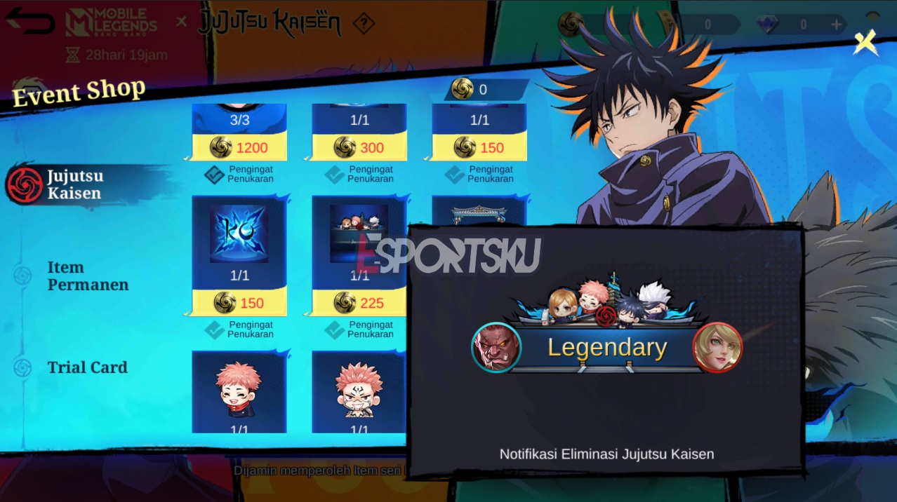 Mobile Legends X Jujutsu Kaisen How To Get Exclusive Skins