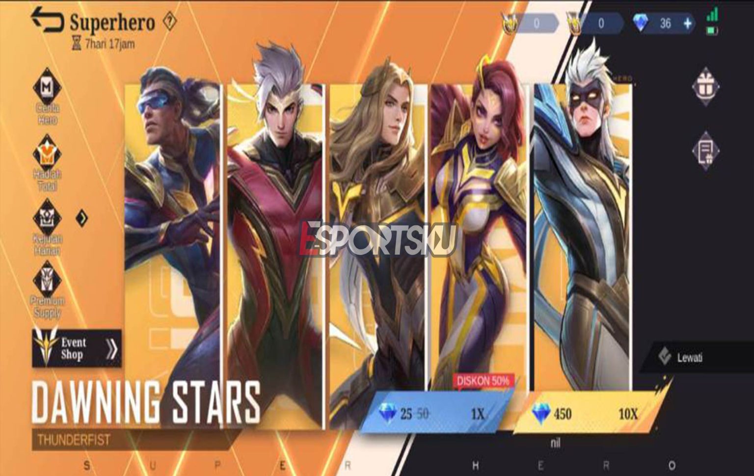 Jadwal Rilis Event Dawning Star Mobile Legends Ml Esportsku