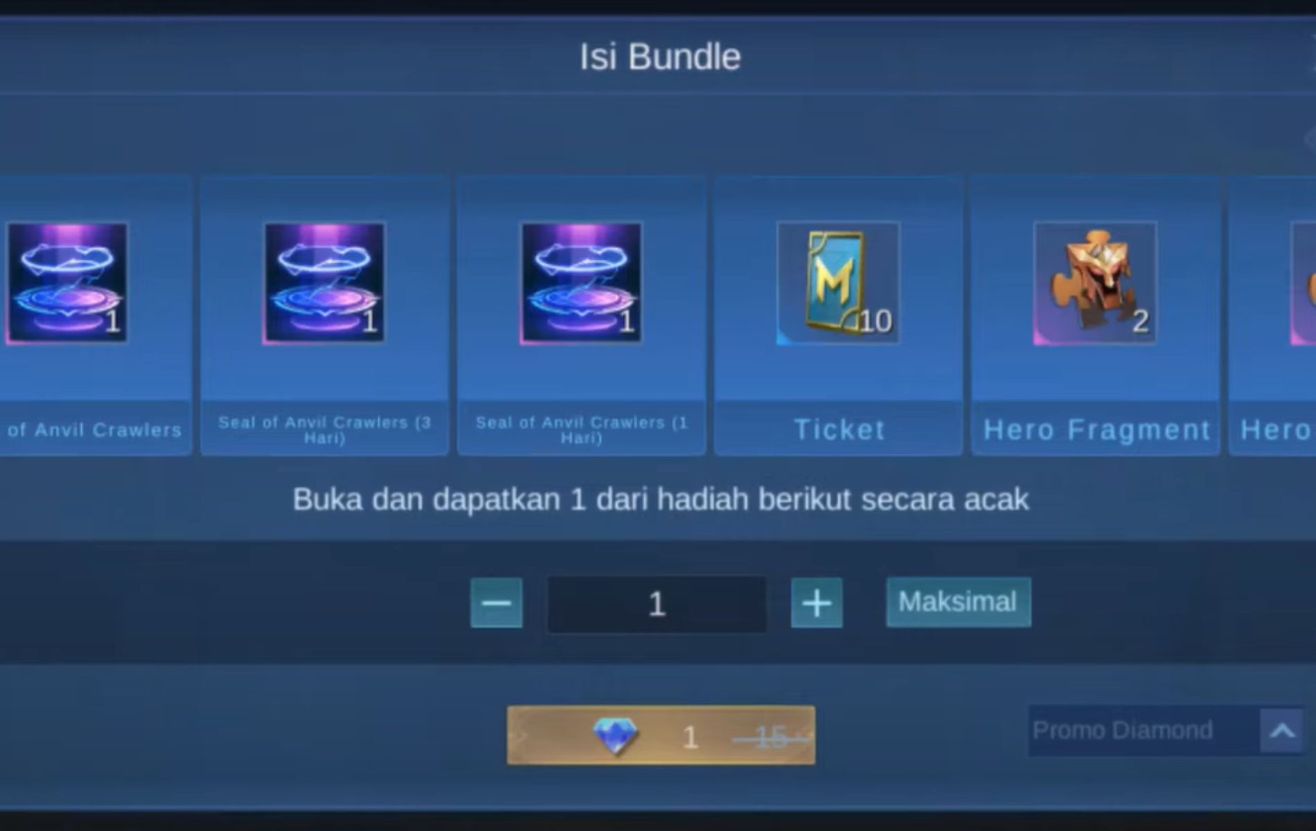 Ada Trik Gacha Recall Seal Of Anvil Mobile Legends Ml Esportsku