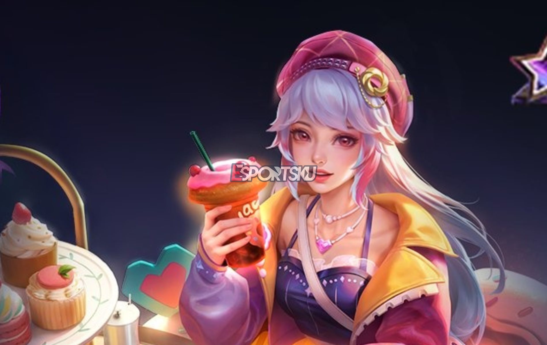 Novaria Sugar Glaze Starlight Skin Mobile Legends ML Esports