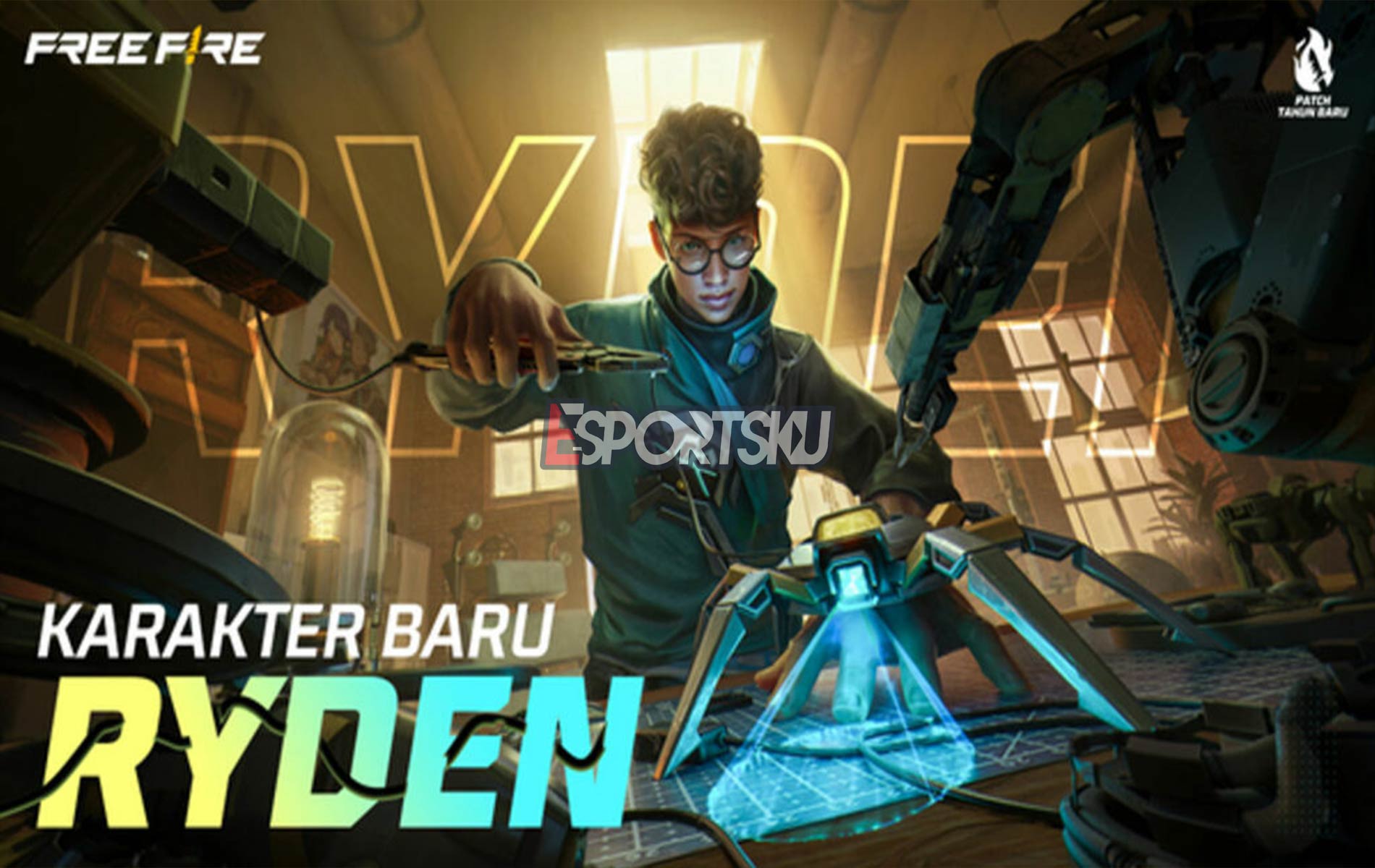 Tips Counter Karakter Ryden Free Fire Ff Esportsku