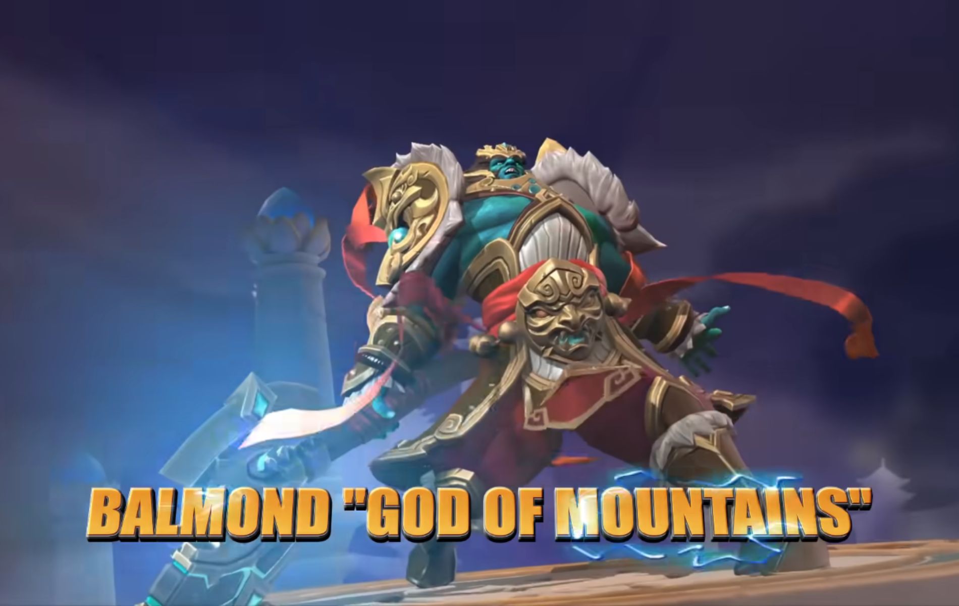 Tampilan Skin Collector Balmond God Of Mountain Mobile Legends Ml