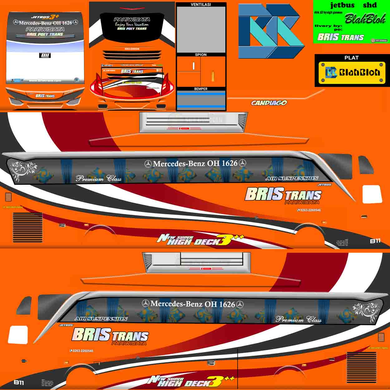 Livery Bussid Bris Trans Tuan Muda Lihat Disini Esportsku