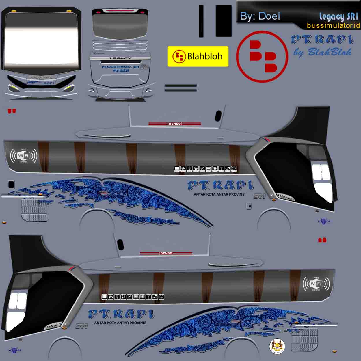 Mod Livery Bussid Pt Rapi Lengkap Disini Esportsku