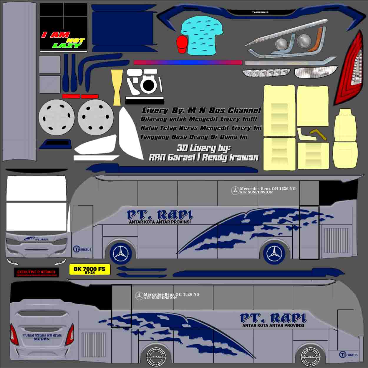 Mod Livery Bussid Pt Rapi Lengkap Disini Esportsku