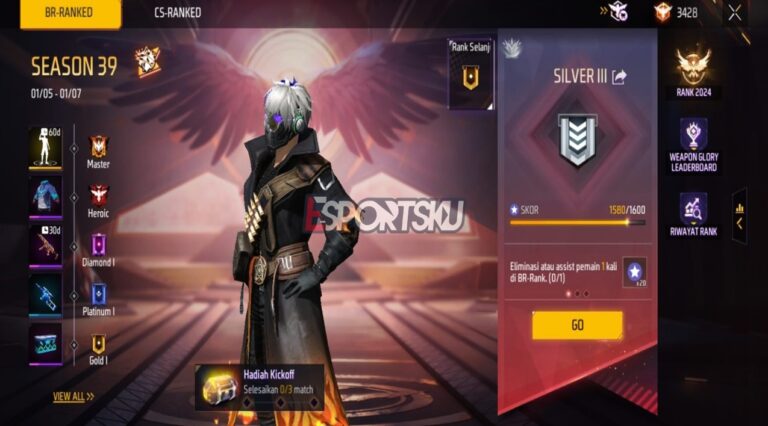 Tanggal Reset Rank Battle Royale Season Free Fire Ff Esportsku