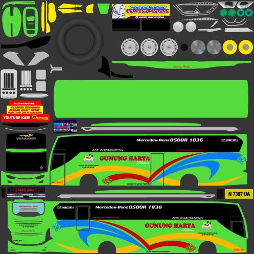 Livery Bussid Gunung Harta Daftar Lengkapnya Esportsku