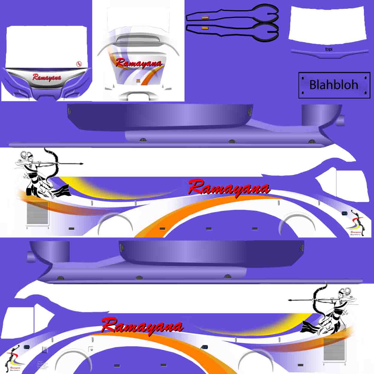 Livery Bussid Ramayana Lengkap Coba Lihat Esportsku