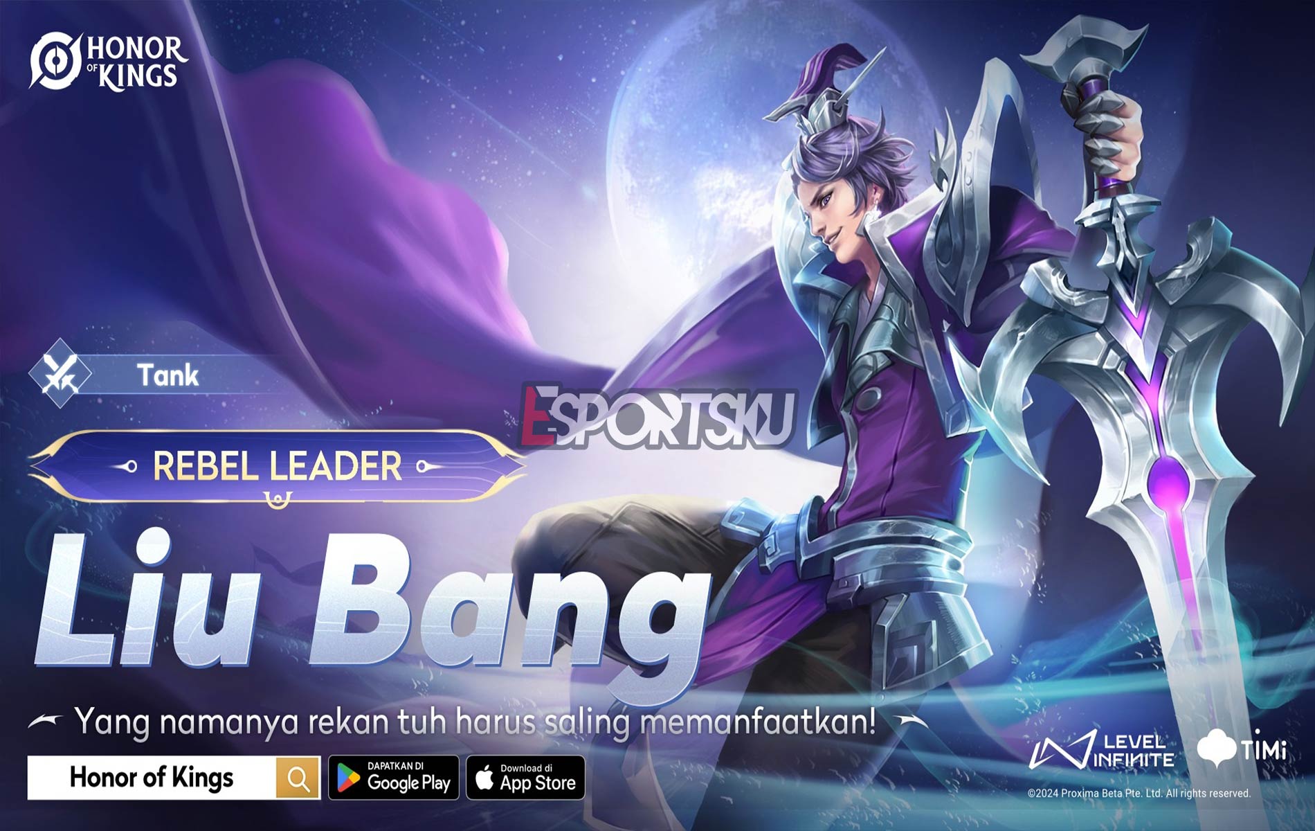 Resmi Rilis Begini Cara Pasti Dapat Hero Liu Bang Di Honor Of Kings