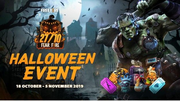 Token Devil Dan Pumpkin Free Fire Di Event Halloween FF