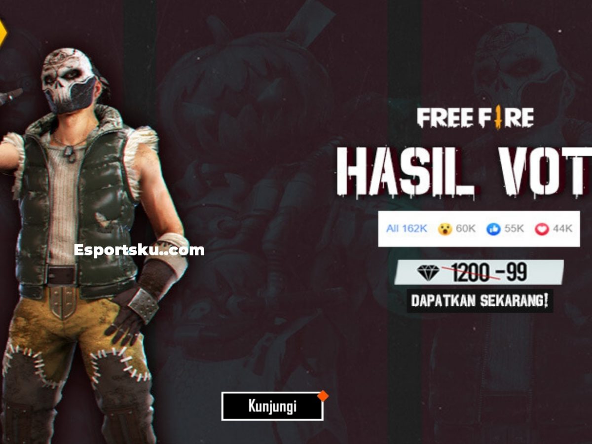 Bundle Skull King Ff Murah Hanya 99 Diamond Free Fire Esportsku