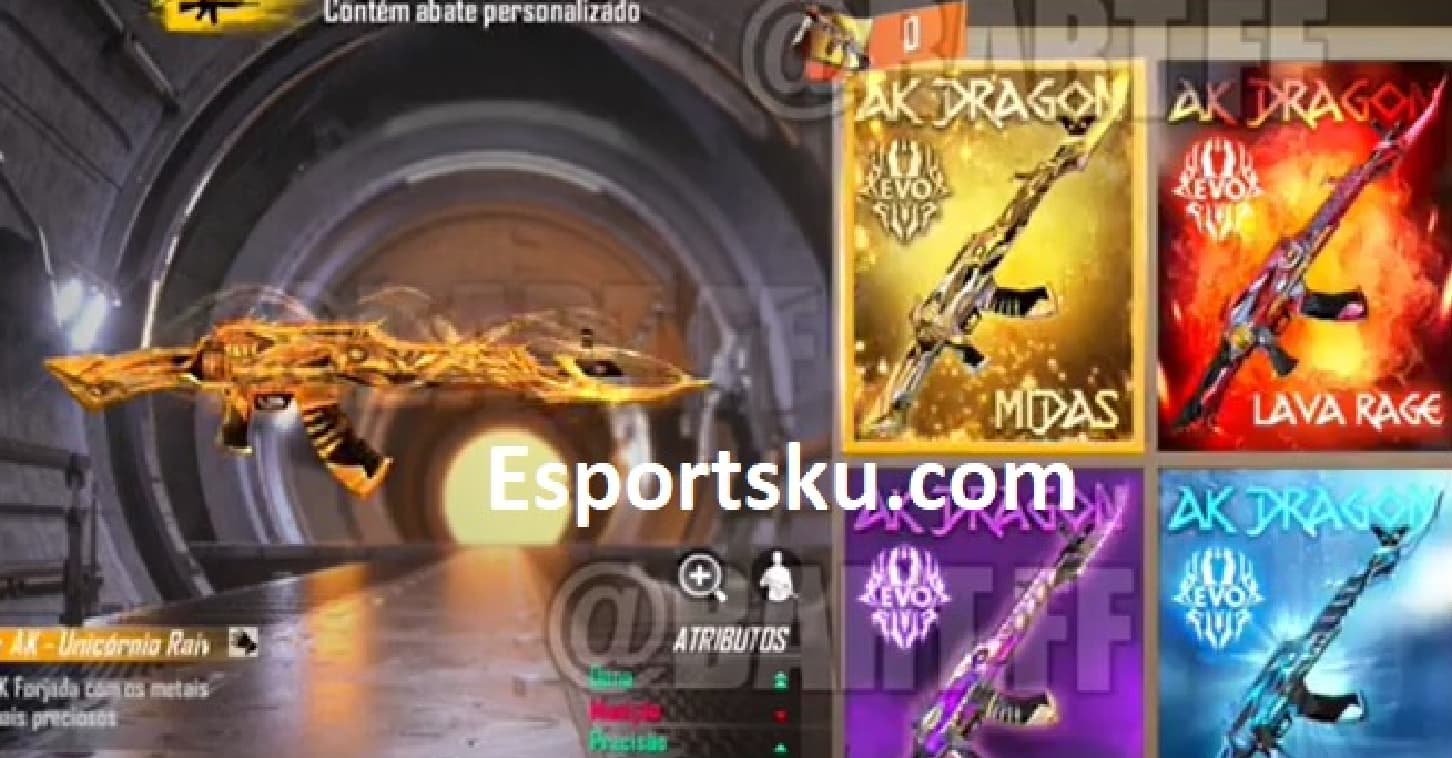 How to Get AK47 Unicorn Rage Skin Free Fire (FF)