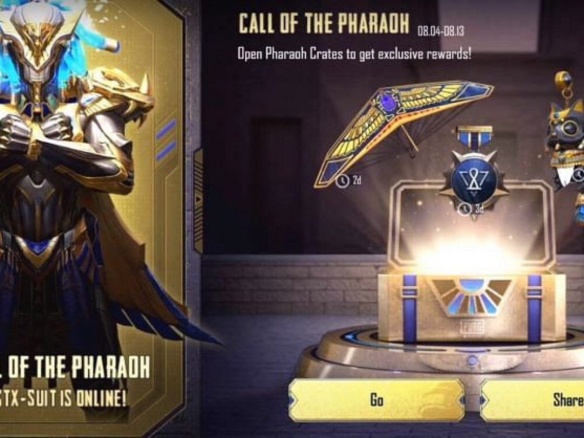 Pharaoh X Suit PUBG Mobile