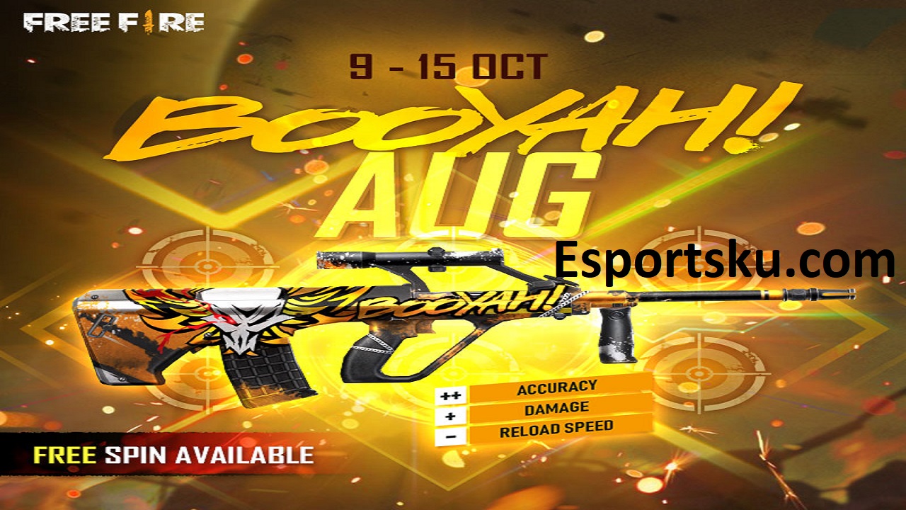 Cara Dapatkan Skin Aug Booyah Day Free Fire (FF)