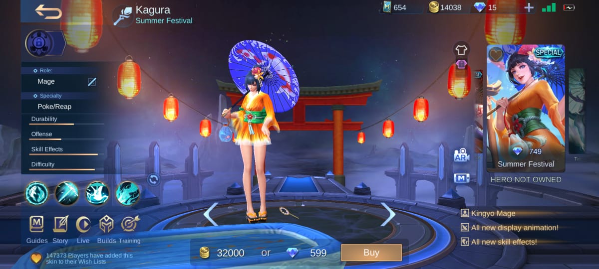 Unique Facts about Hero Kagura in Mobile Legends (ML)