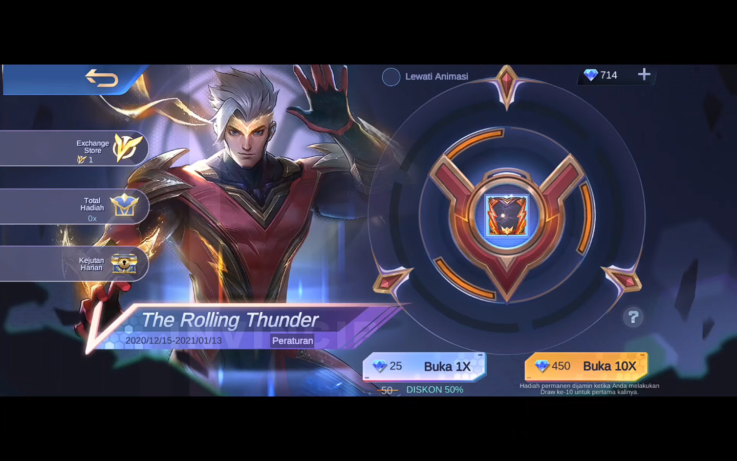 Thunder Token Mobile Legends (ML)