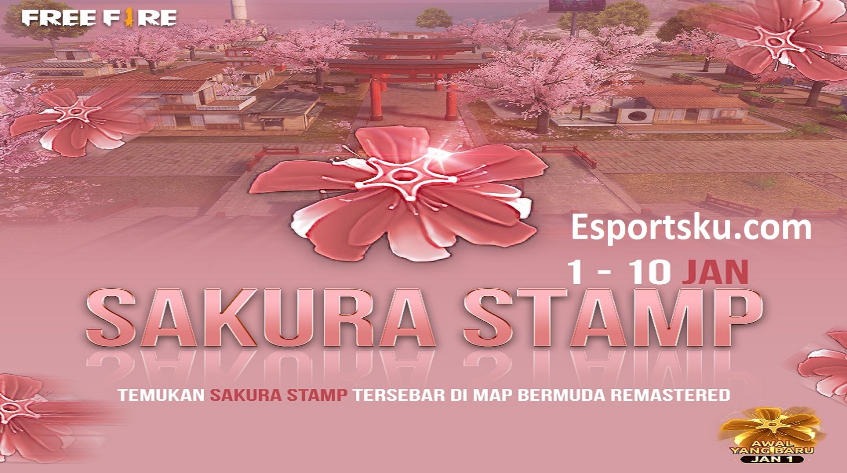 cara Mendapatkan Sakura Stamp Free Fire