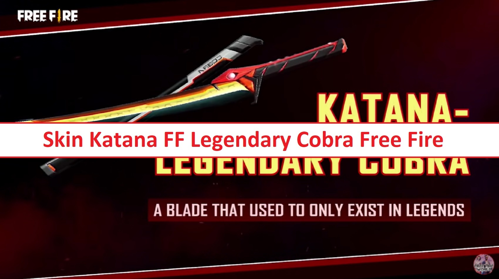 Skin Katana Cobra Free Fire