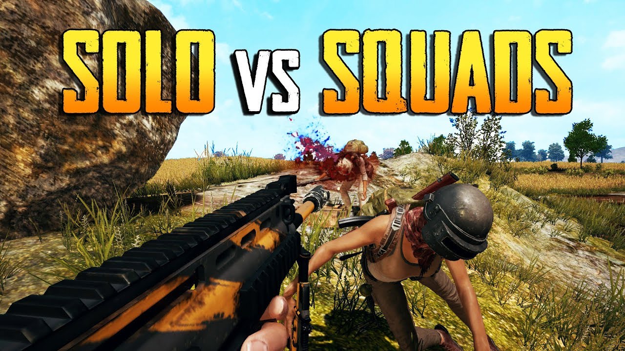 solo vs pubg mobile squad