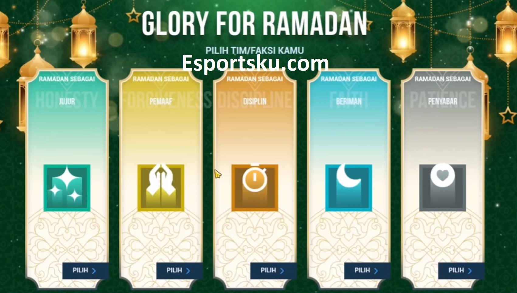Cara Bermain Web Event Glory For Ramadan Free Fire Ff Esportsku