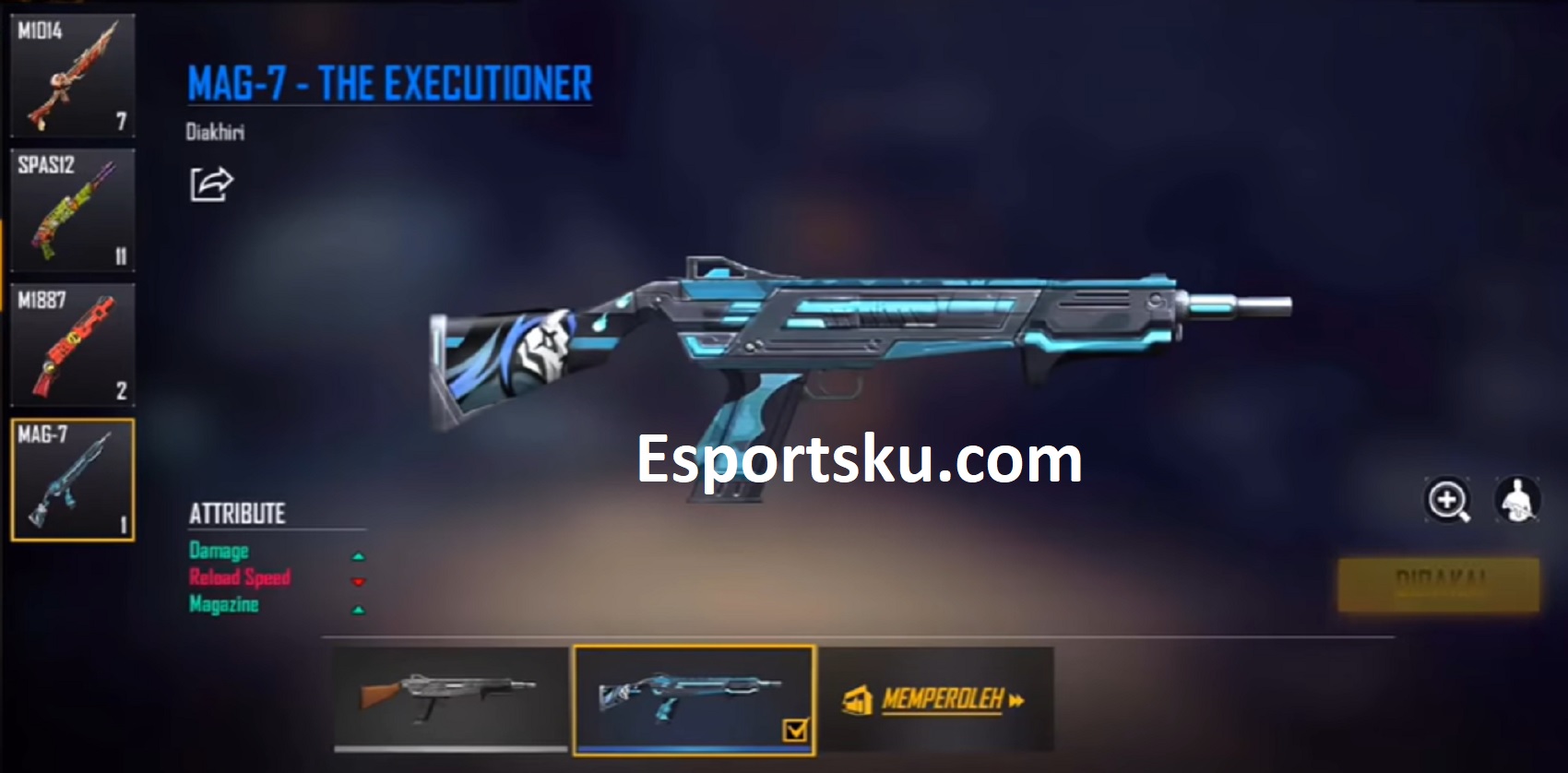 How To Get Skin Mag 7 Executioner Free Fire Ff Everyday News