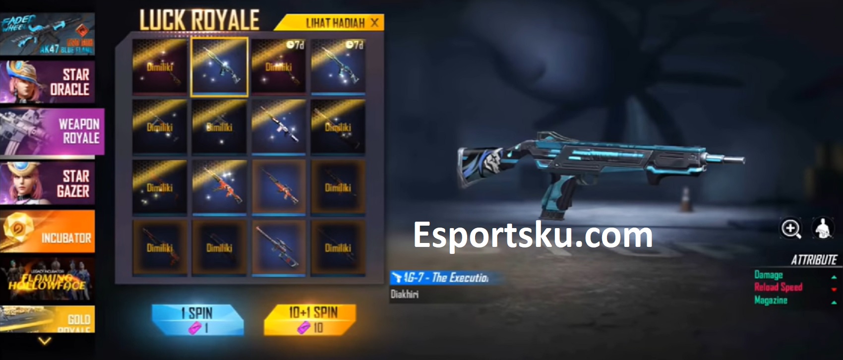 How To Get Skin Mag 7 Executioner Free Fire Ff Everyday News