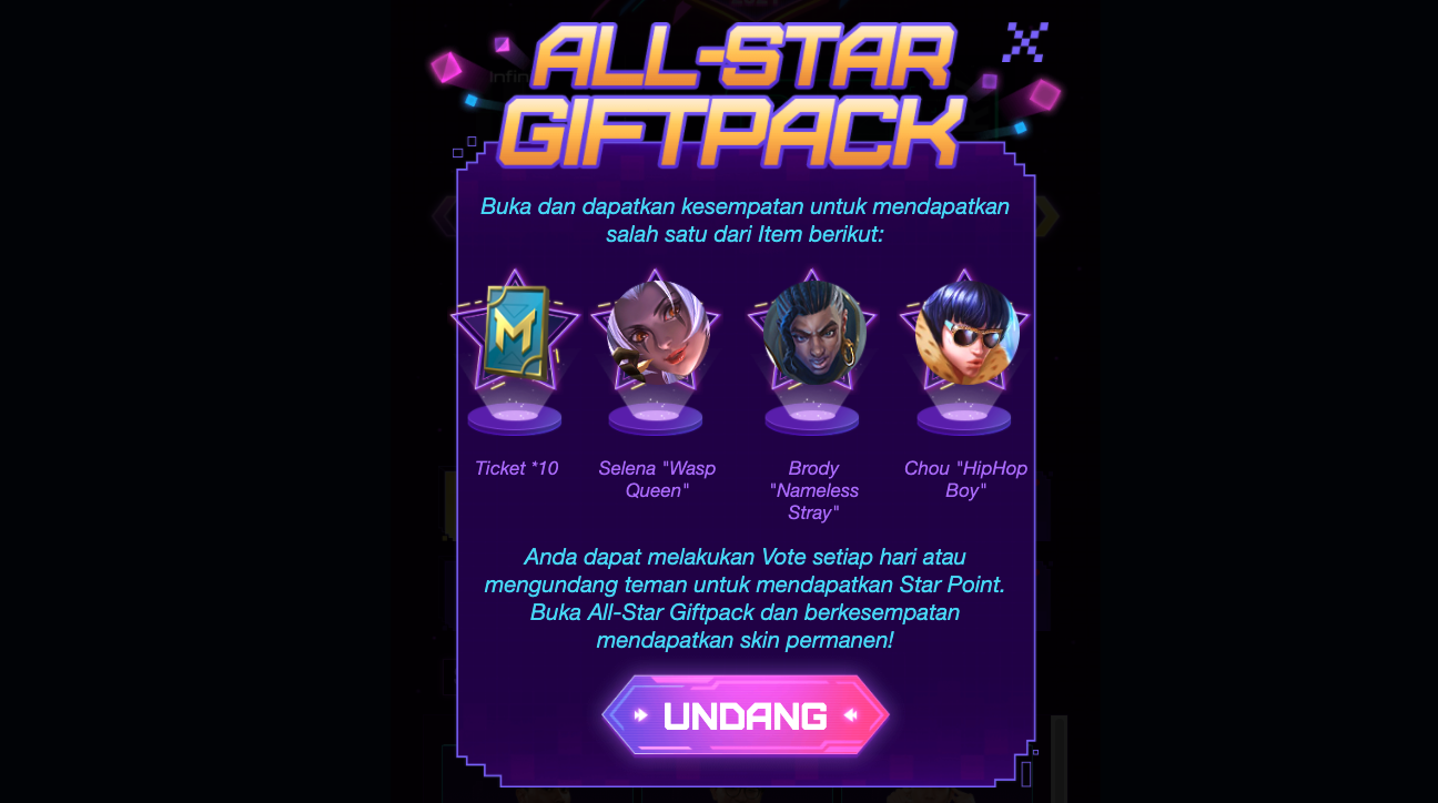 2 Cara Mendapatkan Skin STUN Series Gratis Mobile Legends (ML)