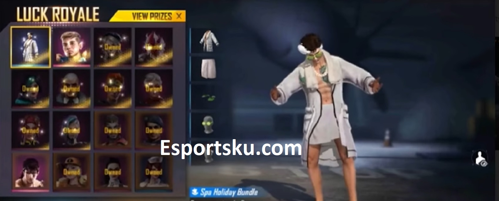 Cara Mendapatkan Spa Holiday Bundle Free Fire Ff Esportsku