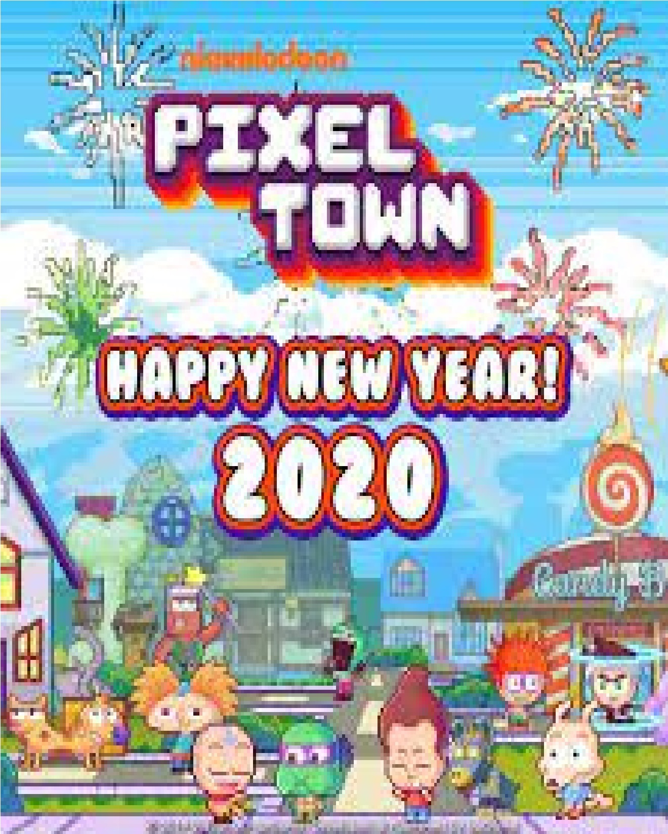 Nickelodeon Pixel Town