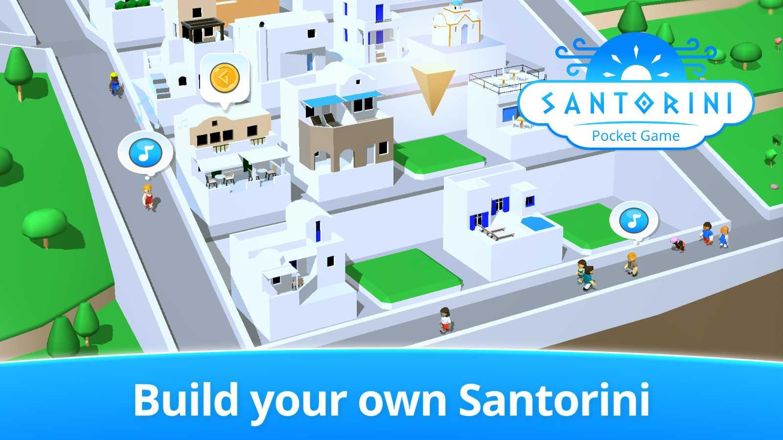 Santorini Pocket Game