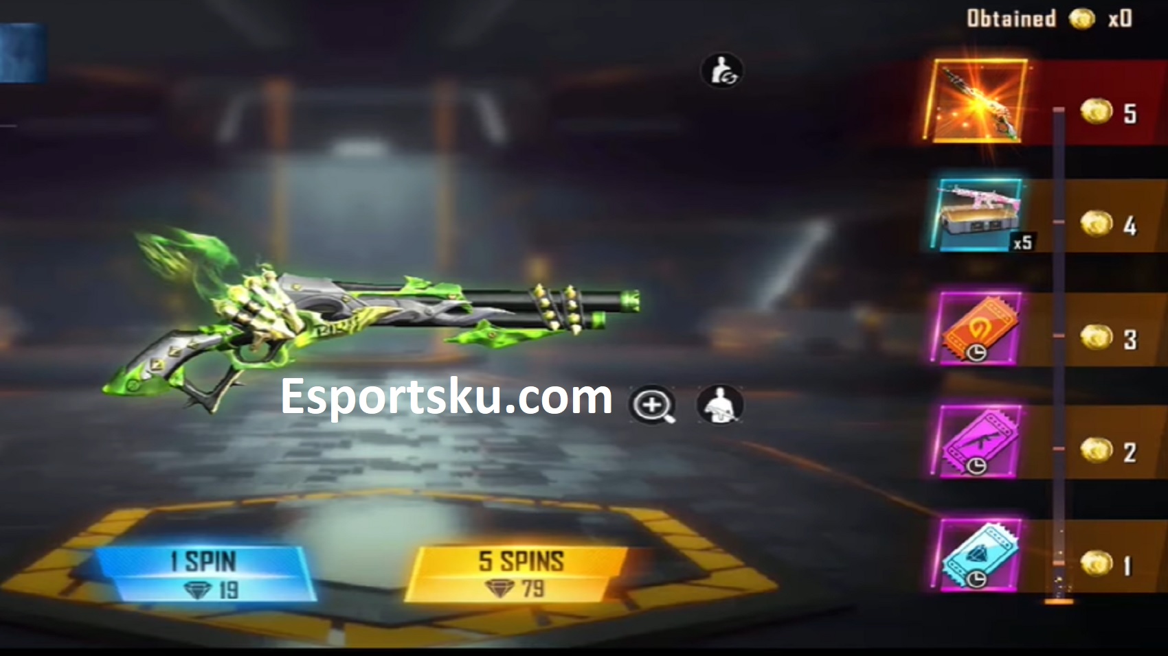 How To Get M1887 Skin Hand Of Hope Free Fire Ff Everyday News